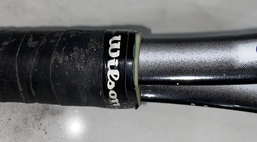 Raquete de tênis J/R Pro / Wilson / usada - Foto 2