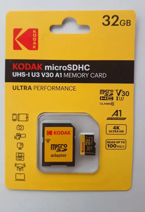 CARTÃO DE MEMÓRIA 32 GB