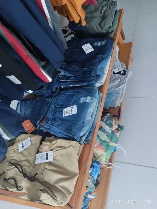 Bermudas jeans vários tamanhos  - Foto 3