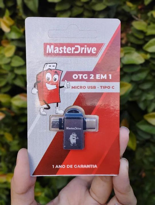 Adaptador OTG Tipo-C e V8