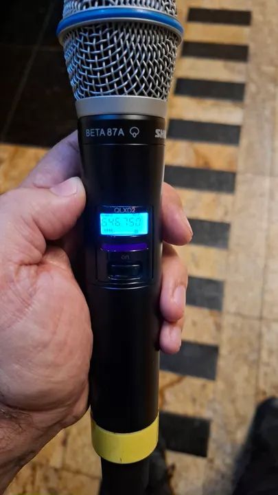 Microfone sem fio Shure QLXD - 57 - Foto 3