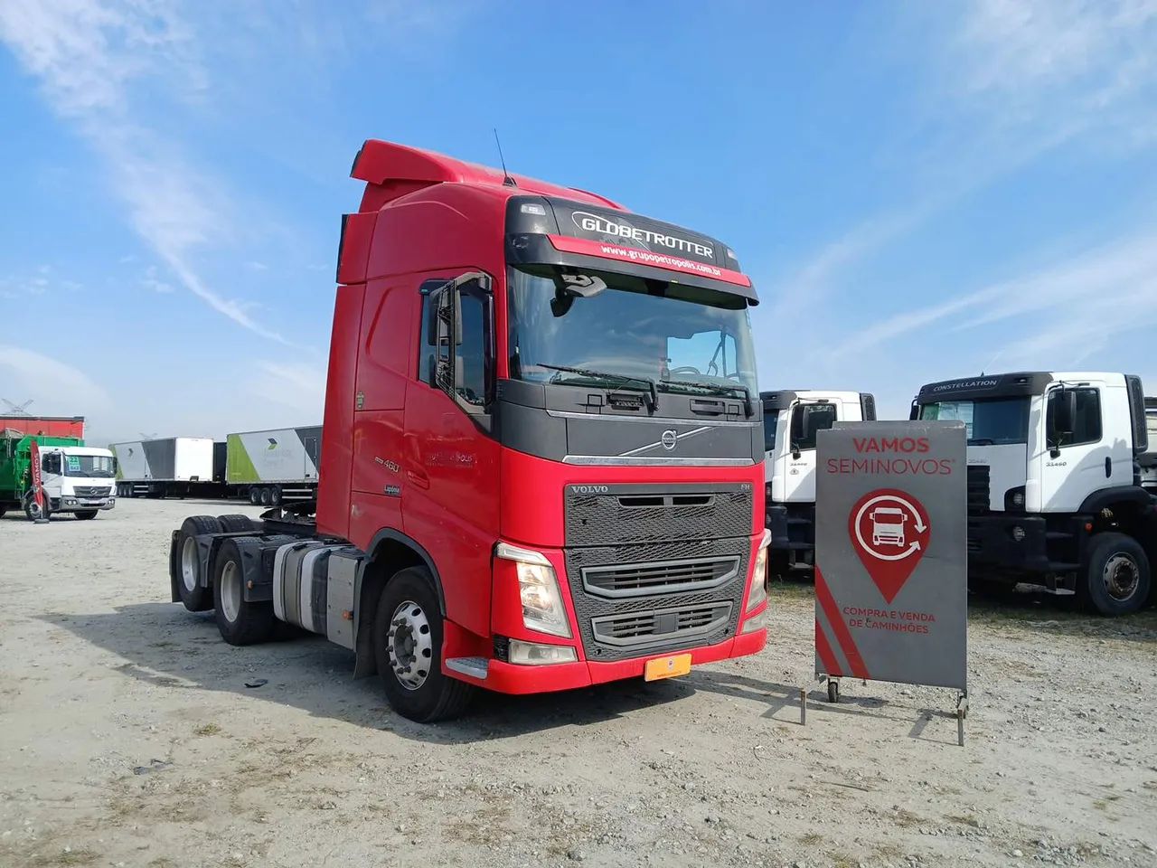 Volvo FH 460 6X2 2018/2019 Vamos Seminovos PINHEIRINHO CAMINH?ES