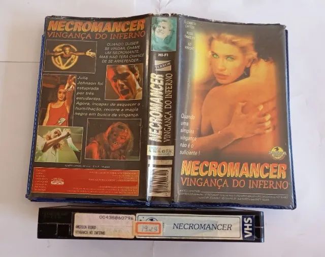 VHS Legendado Necromancer Vingança Do inferno