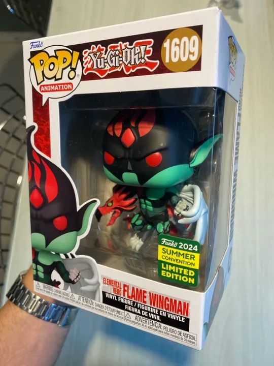 Funko pop - Elemental Hero Flame Wingman 1609 - Yu_gi_oh