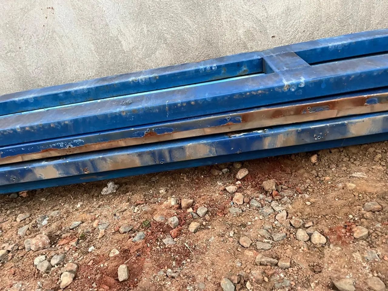 Estrutura metálica cobertura 75 metros quadrados com telha de alumínio 