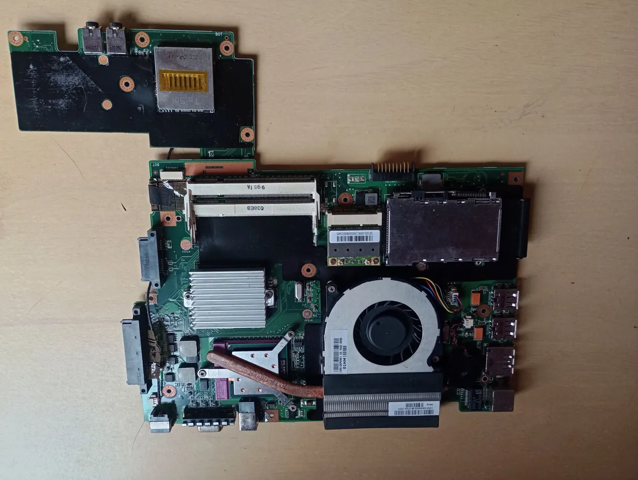 Placa mãe notebook sim mais