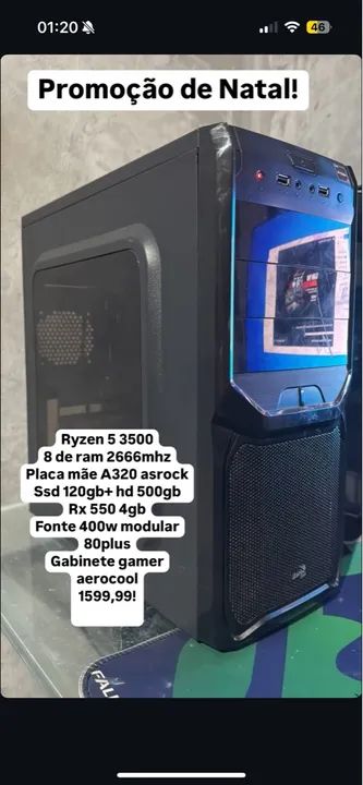 Pc gamer promoção de natal 