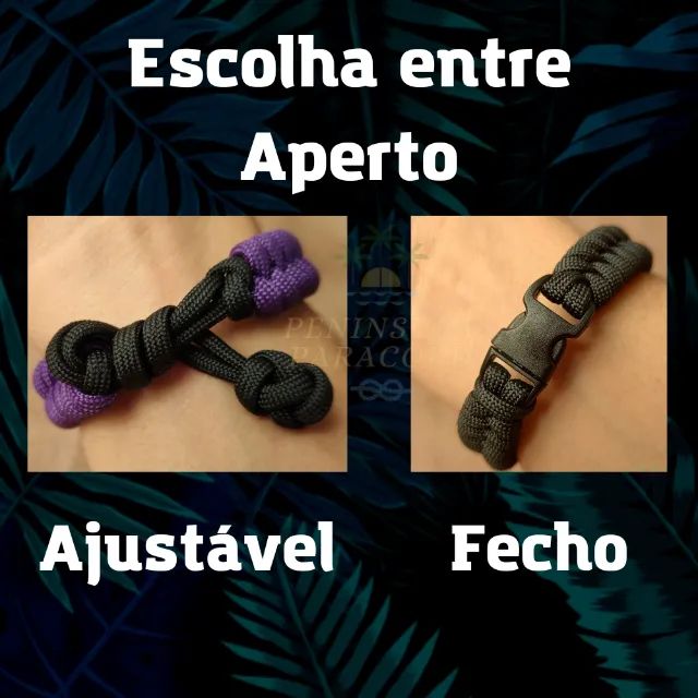 Pulseira Paracord 550 Faixa Jiu-Jitsu Oss BJJ Bracelete Artesanal Personalize Cor e Graus - Foto 6