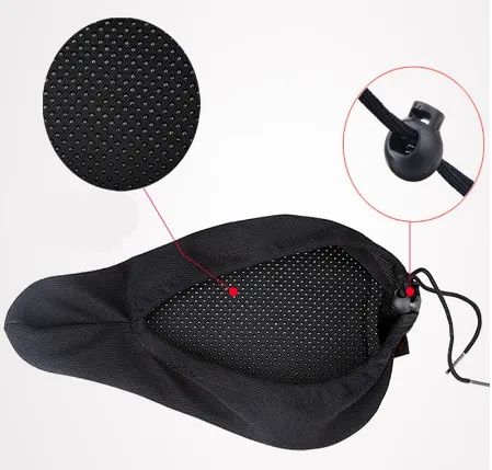 Capa Selim Gel Acolchoada Para Bike Bicicleta E Spinning z720 - Foto 4
