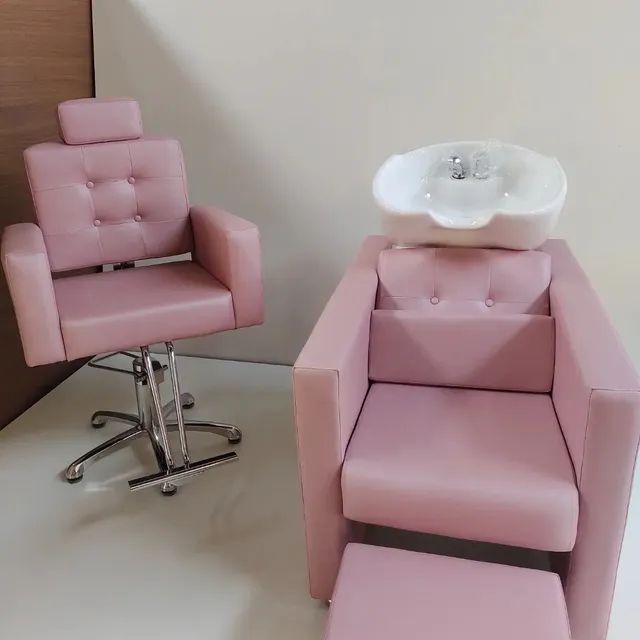 Kit lavatório e cadeira hidráulica 