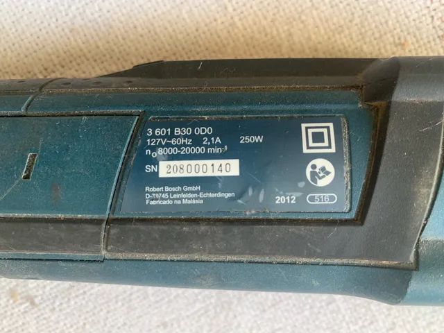 Vendo ou troco Multi cortadeira Bosch tGOP250 CE - Foto 3