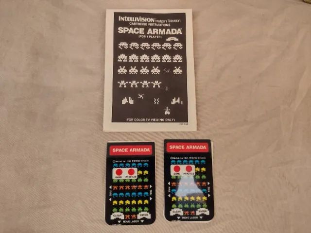 Space Armada - Cartucho Original Completo Para Intellivision - Foto 3