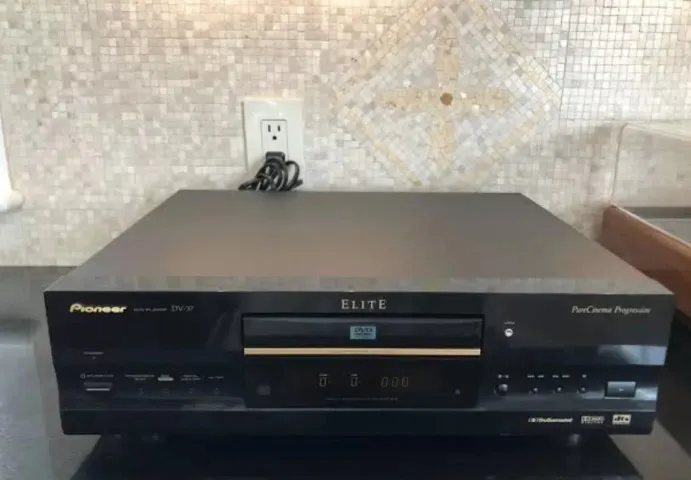 Dvd Player Pioneer Elite Modelo Dv-37 C/ Controle