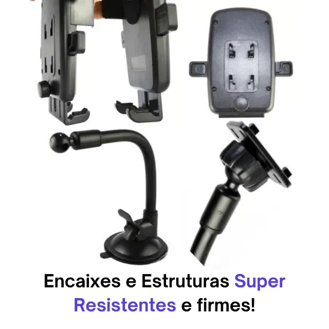 Suporte Veicular Articulado Para Celular HD-10 - Cellution cod: 3511 - Foto 3