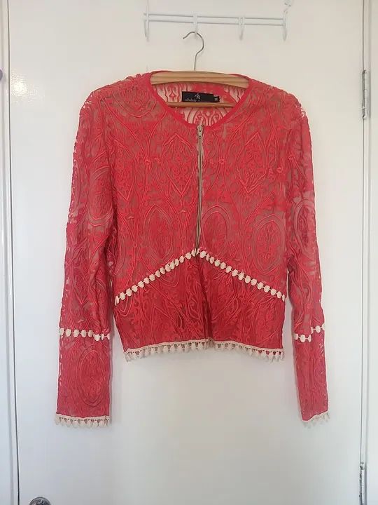 Blusa rendada 