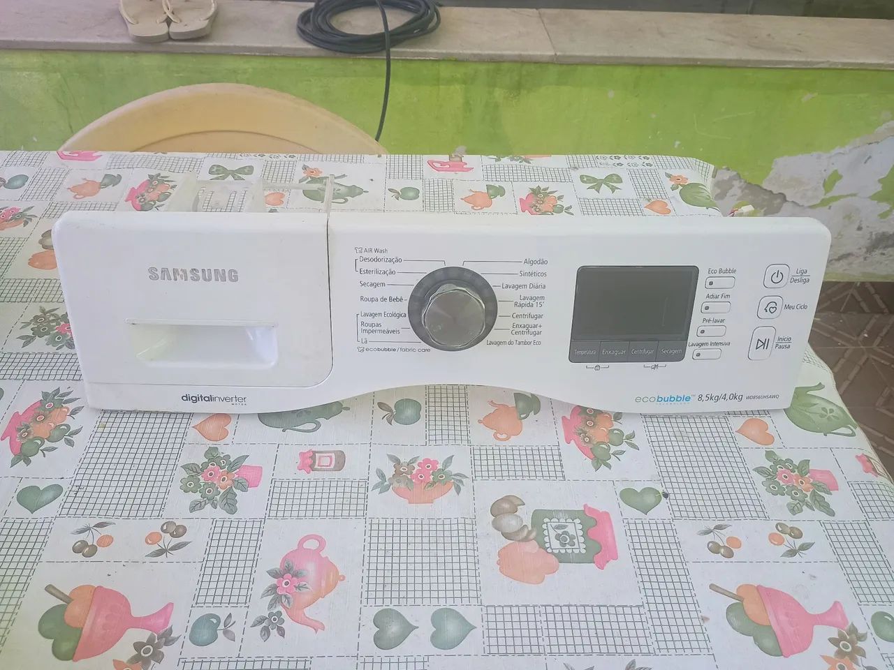 Interface da máquina de lavar roupa Samsung  - Foto 2
