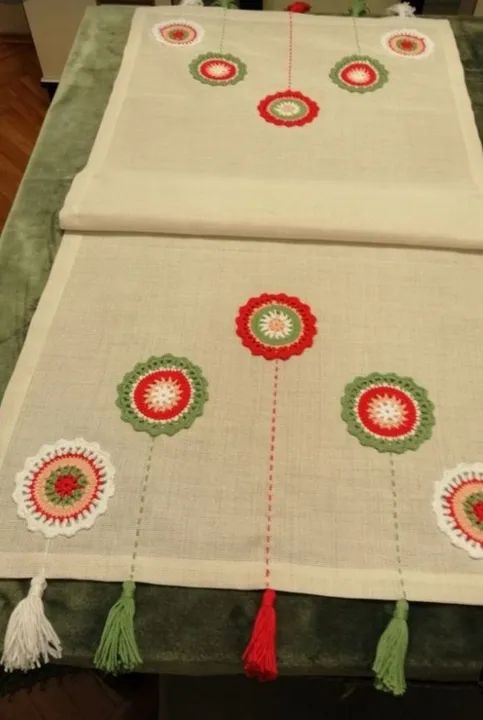 Centro de Mesa em croche - Foto 2