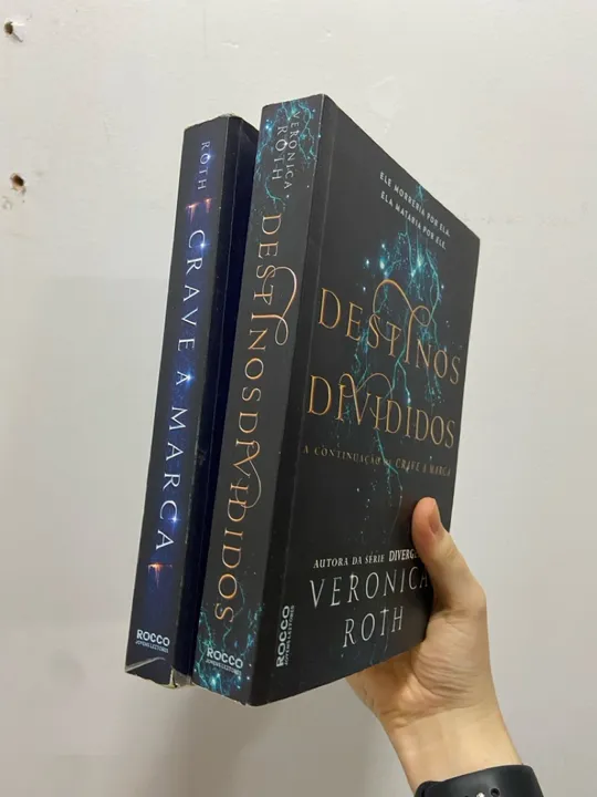 Livros Destino Divididos e Crave a Marca - Veronica Roth