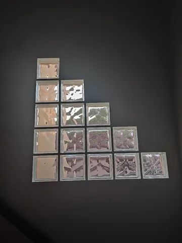 15 Blocos de Vidro NOVOS -<br>R$22,90 cada. - Foto 2