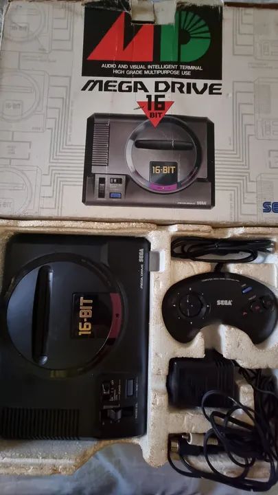 Mega Drive 16-bit  - Console de Vídeo Game Clássico - Foto 2