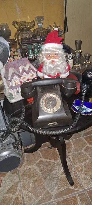 Telefone Antigo em Baquelite década 50 - Foto 2