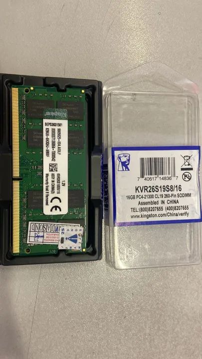 Memoria Notebook 16GB DDR4 2666mhz Infinity