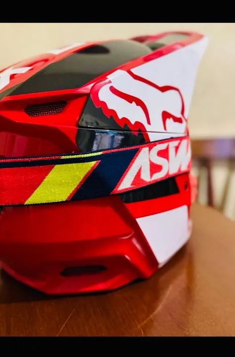 Capacete Fox V1 - Vermelho N° 60 - Foto 5