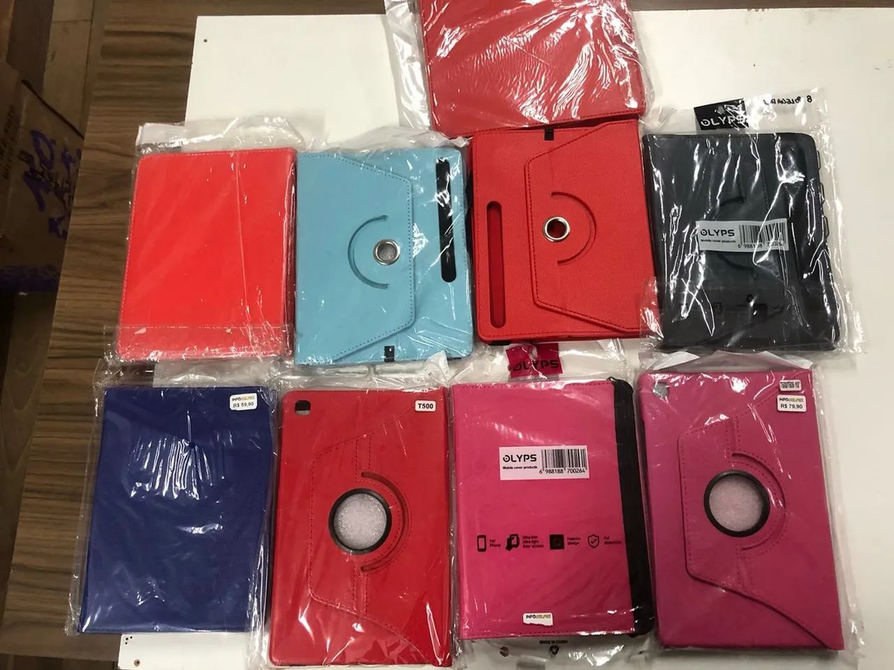 Lote de 22 Capas Novas para Tablet - Foto 3