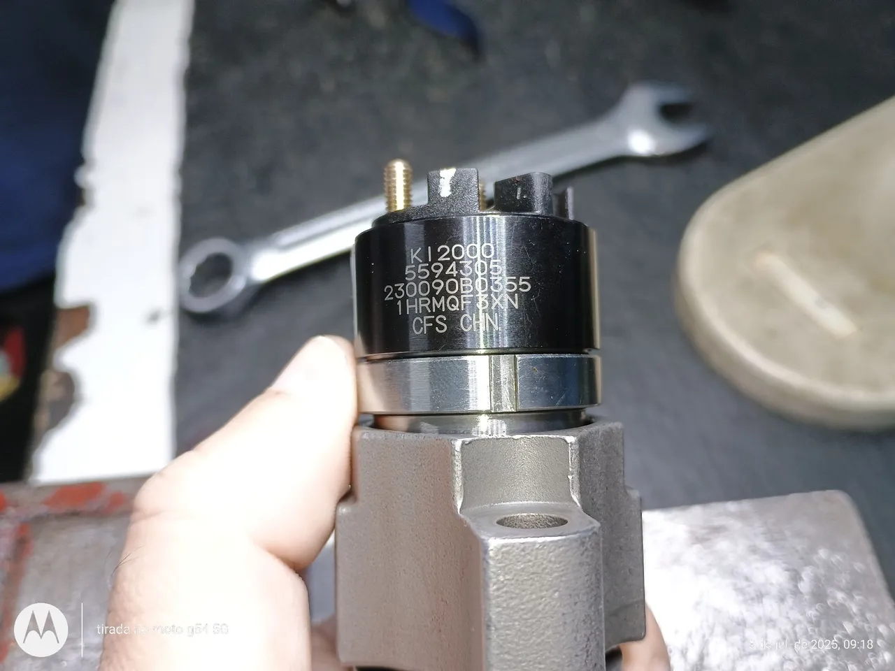 5594305 - 2872331 Porta injetor Vw 19-380 Cummins L9