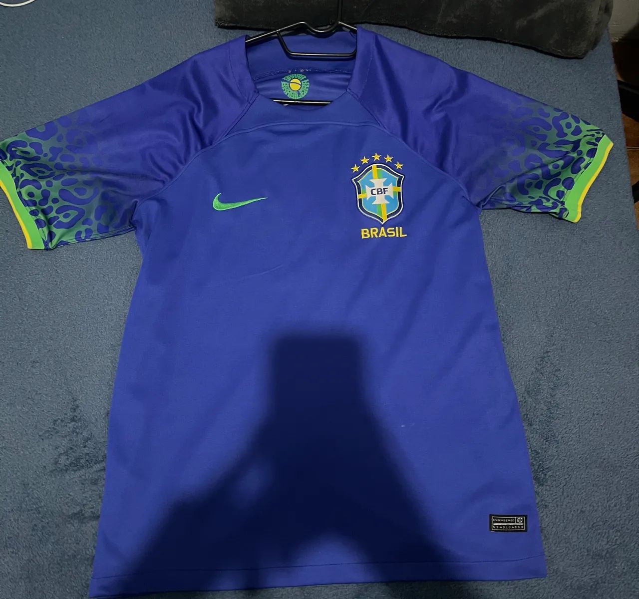 Camiseta Brasil azul 2022