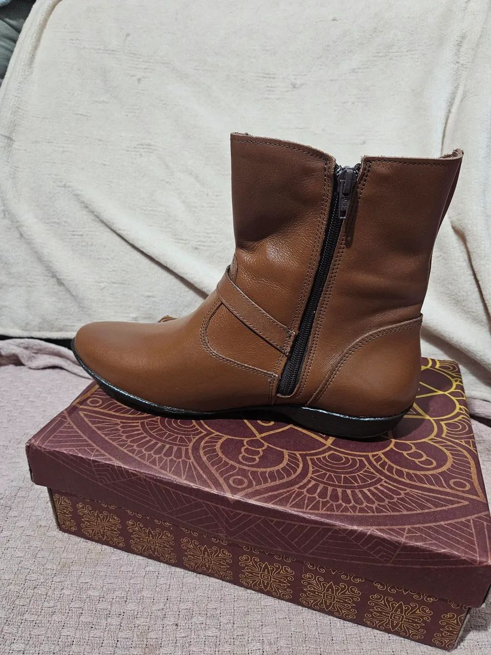 Bota confort couro  - Foto 3