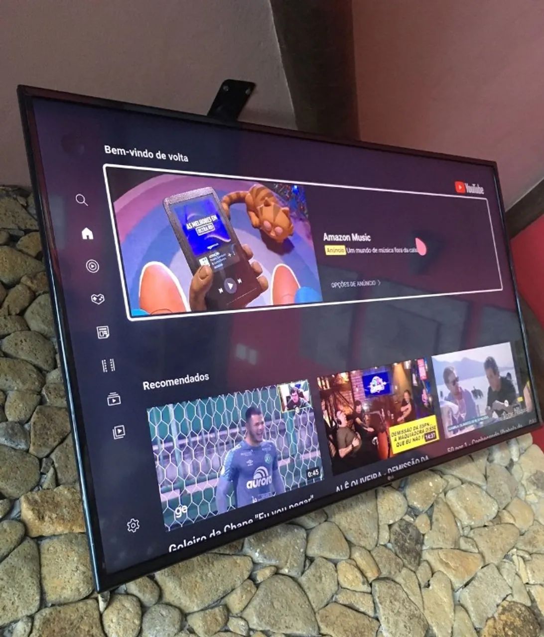 TV LG 60 polegadas 4k ThinkAi e Magic Control