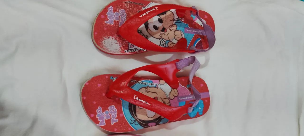 Chinelo Infantil Ipanema da Poly e Mônica/ Magaly - Foto 2