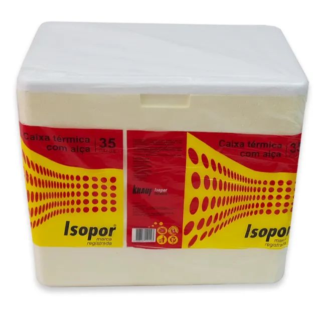 Caixa de Isopor 35 litros com Alça