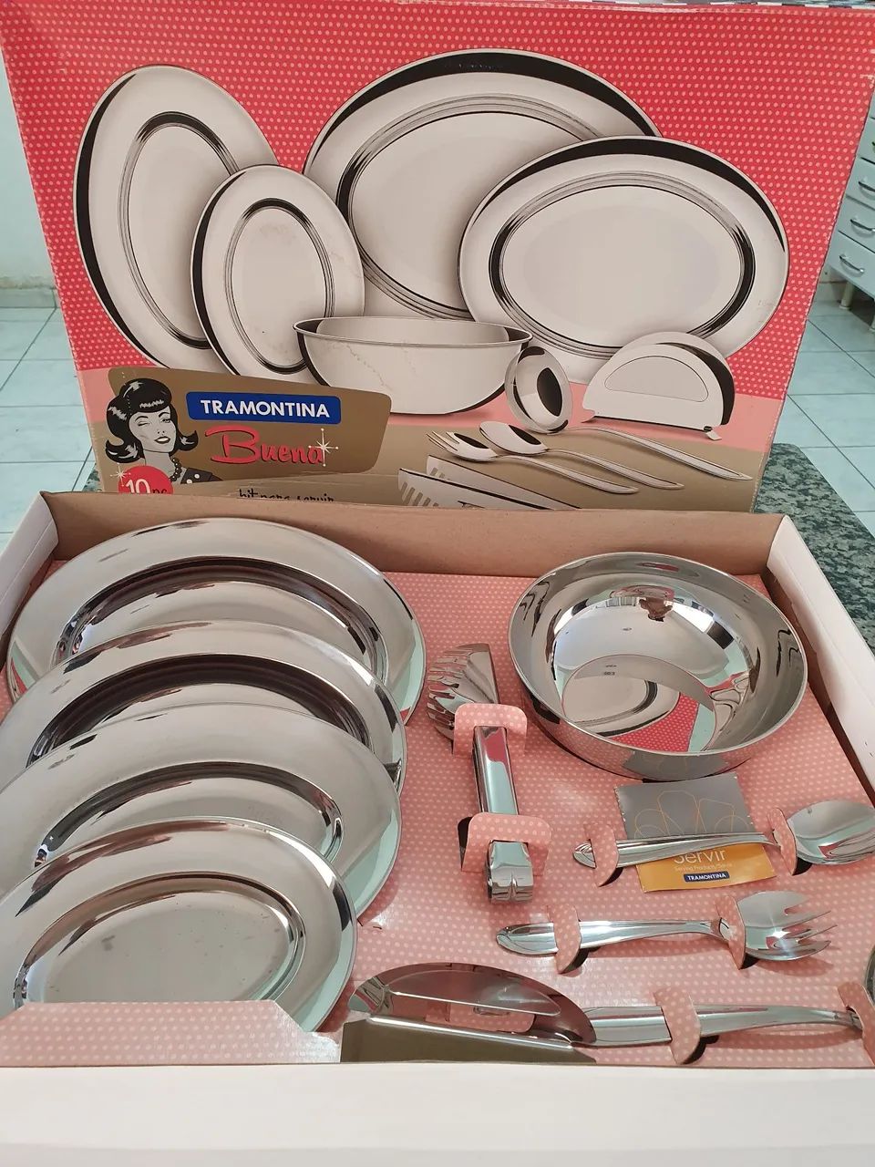 Kit de servir tramontina  - Foto 4