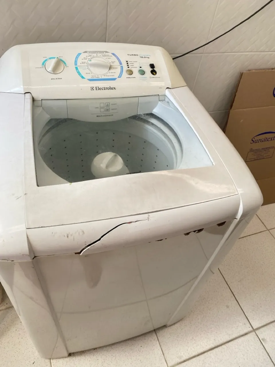 Lavadora Electrolux Turbo 12kg - Necessita reparo