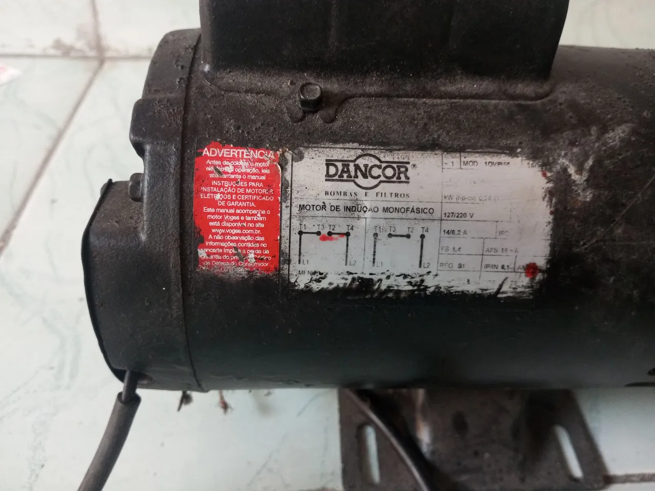 Bomba injetora marca DANKO 1cv