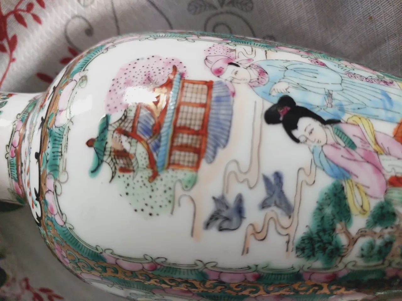 Vaso de porcelana Chinesa  - Foto 4