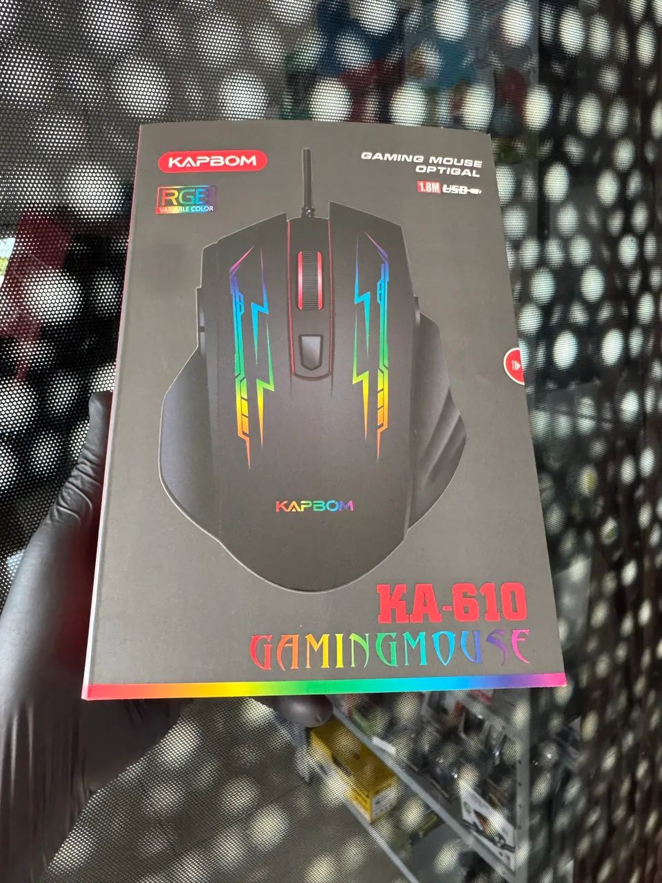 Mouse gamer rgb USB 