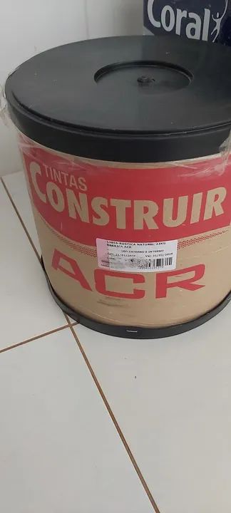 1 barrica de textura branca - Foto 2