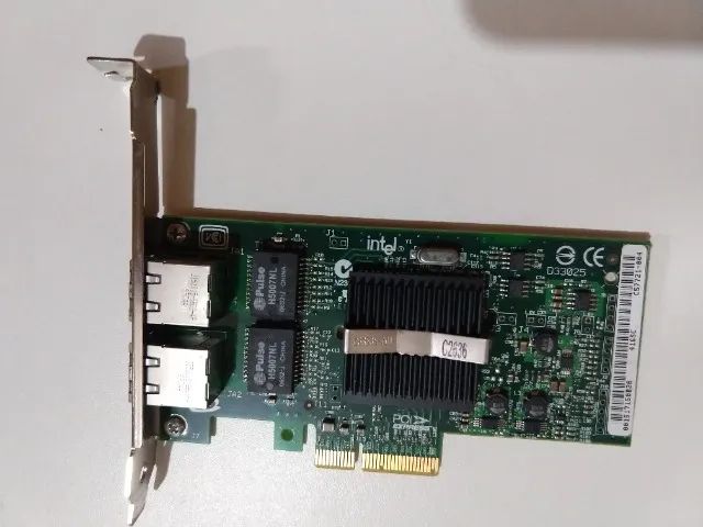 Placa de Rede Intel PRO/1000 Dual Lan (2 portas)  Aceito troca 