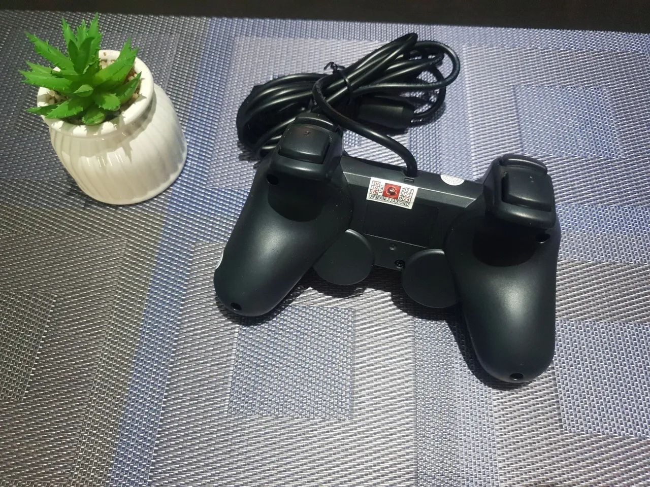 Controle PS2 Analógico com fio - Novo! - Foto 2