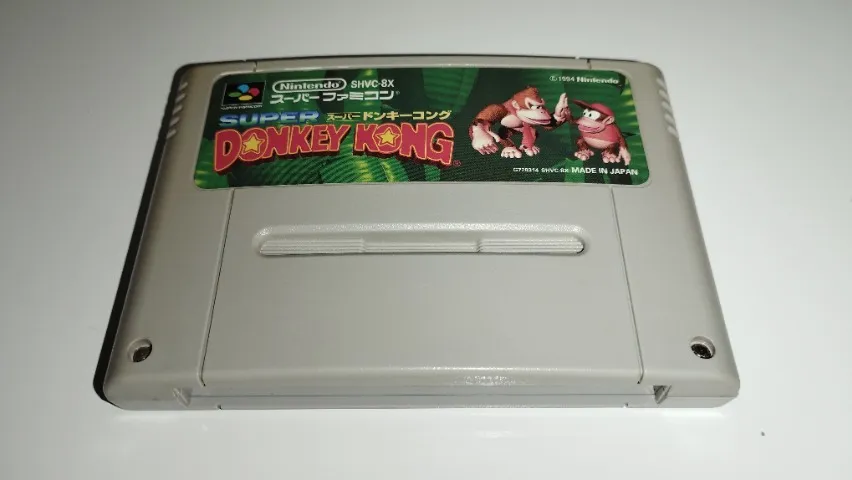 Donkey Kong Country 1 de Super Nintendo Original Japonês