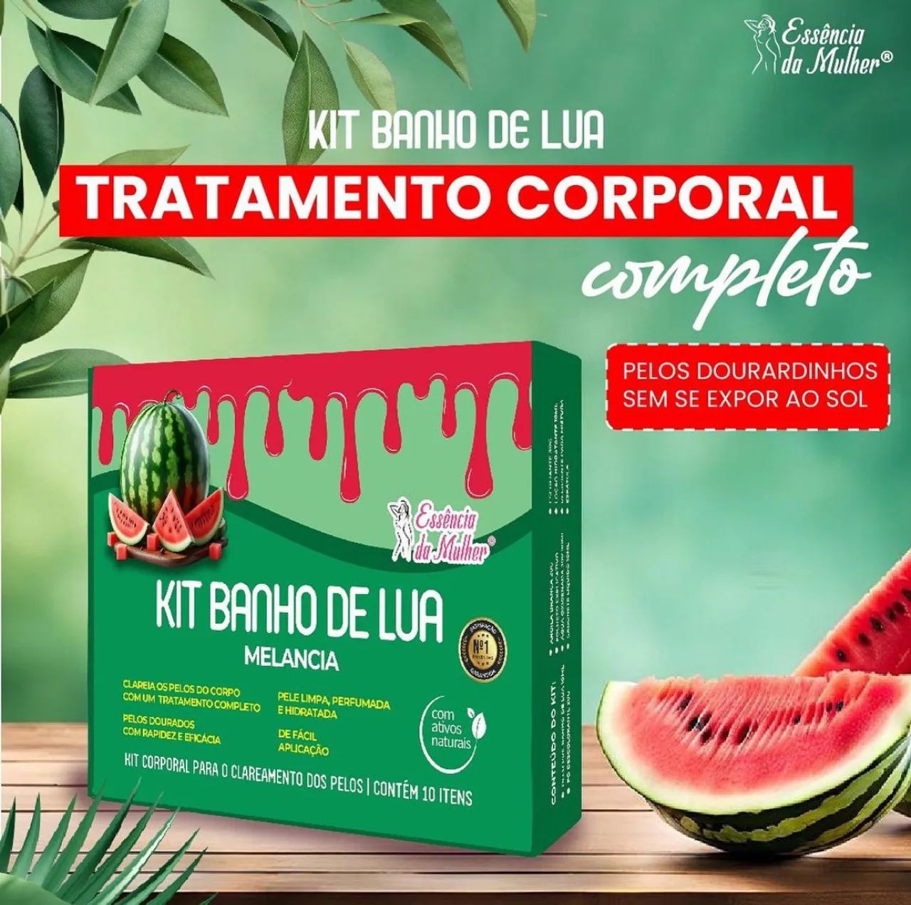 Kit Banho de Lua Morango - Clareamento Corporal Completo - Foto 3