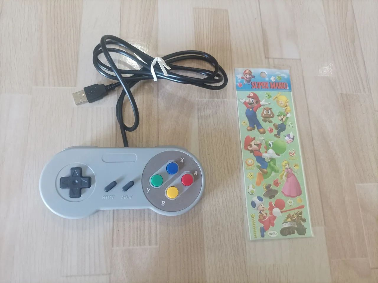 Controle Super Nintendo USB para PC 
