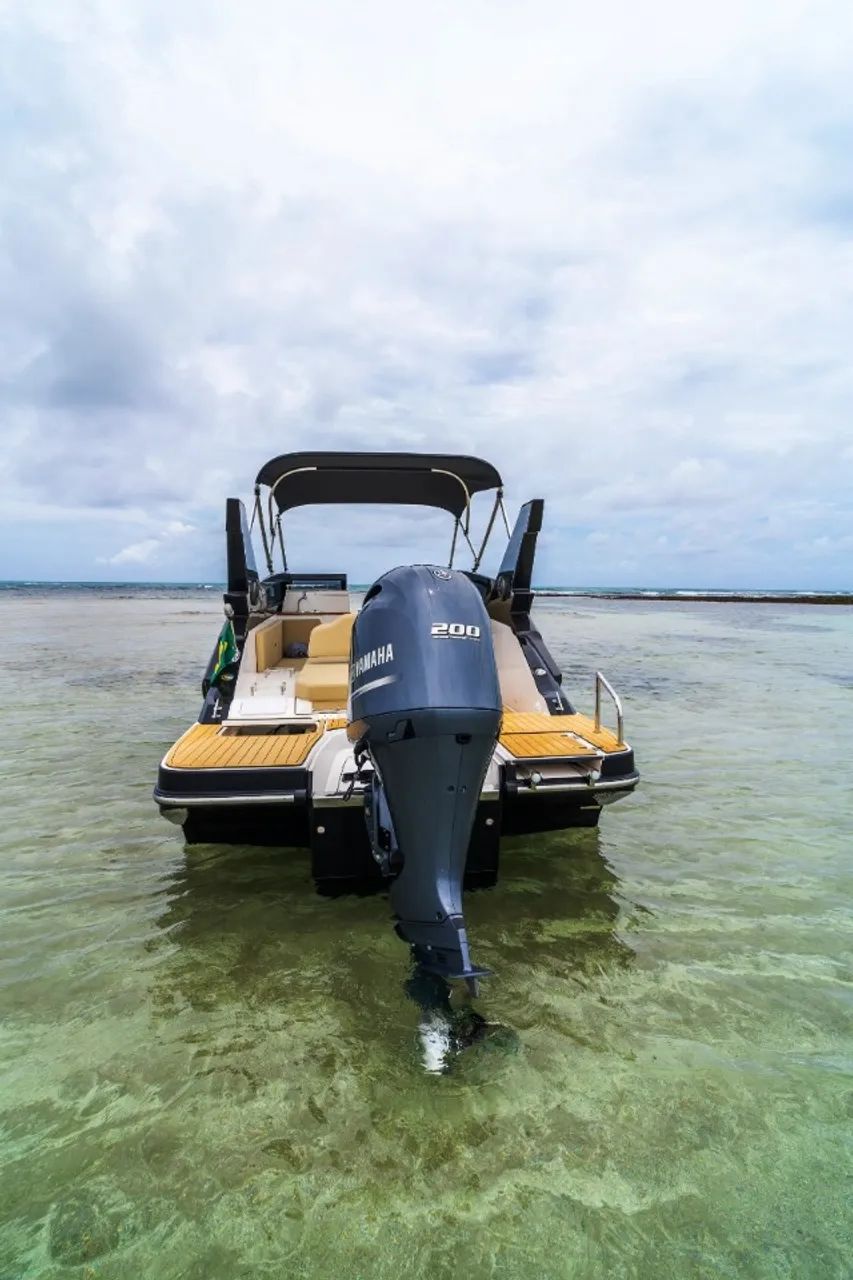 Lancha Atymar 26 pés 2025 proa aberta com banheiro zero - Foto 2