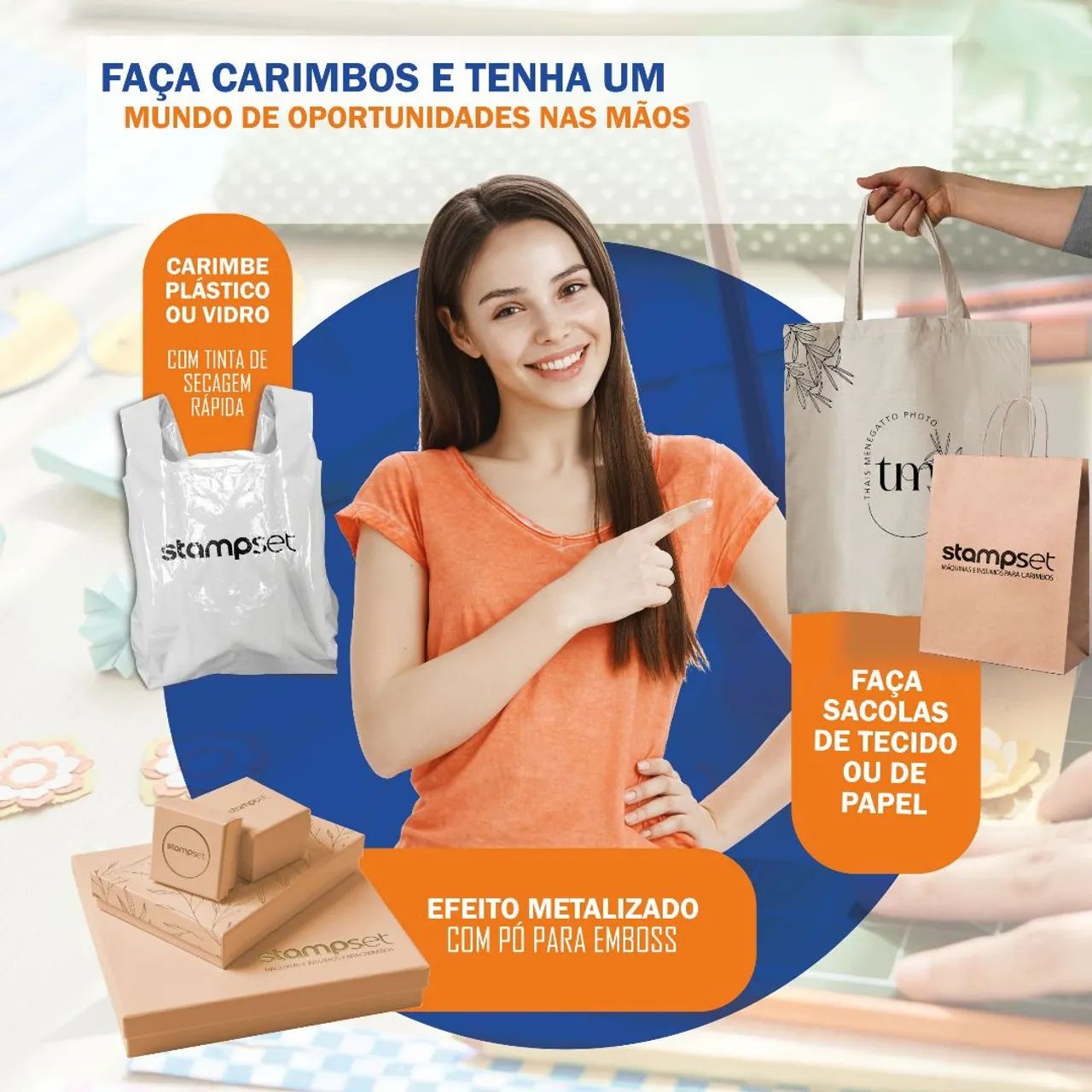 Máquina de Carimbos Compact SS4 - Lançamento! - Foto 3