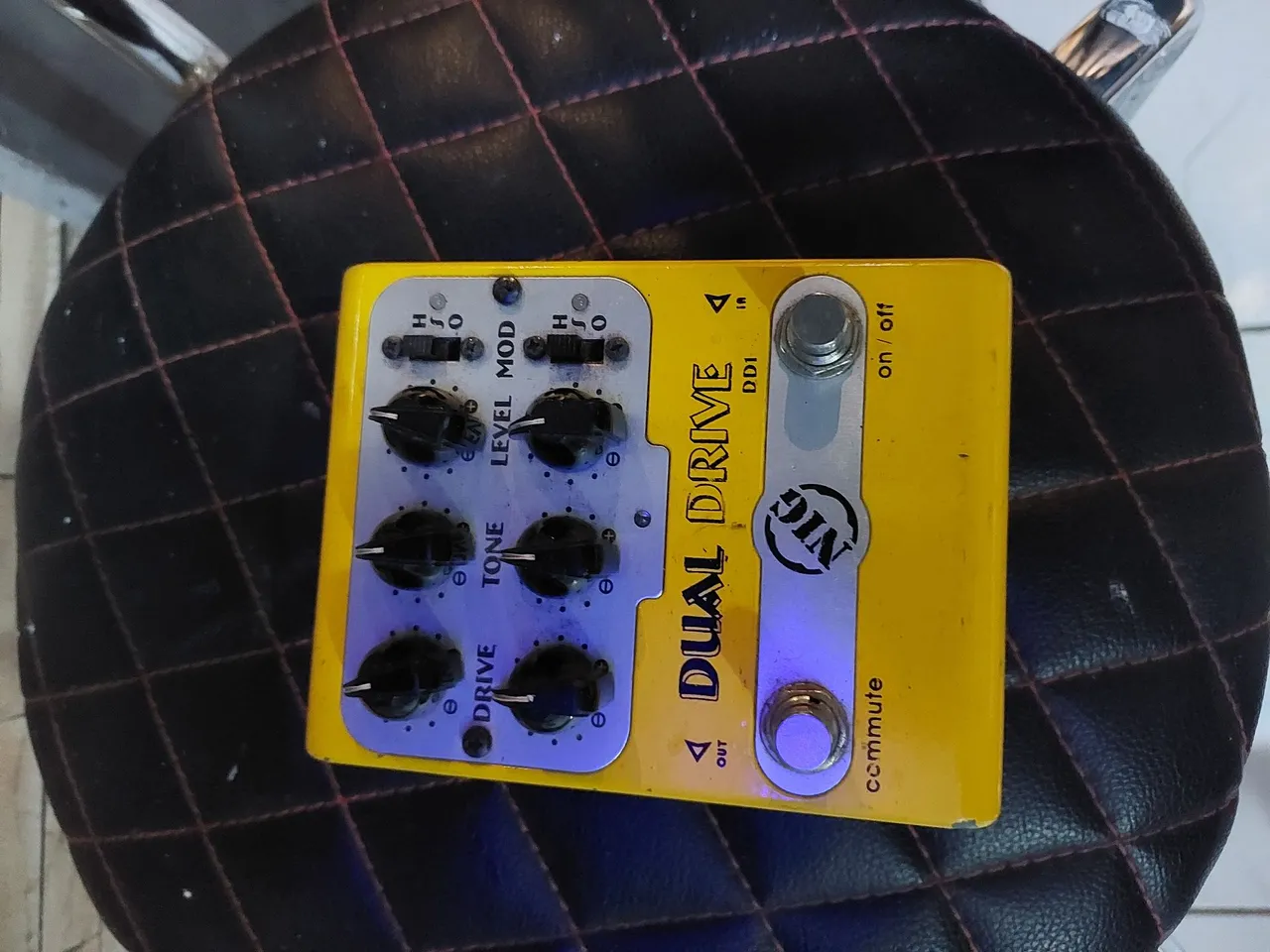 Pedal de efeito Dual Drive Nig DDI