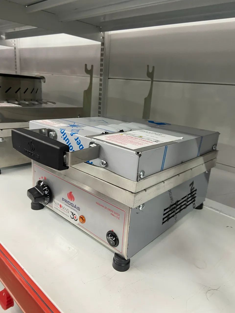 PRK-12 STYLE PRENSA ELÉTRICA CREPS SUÍÇO - PROGAS - Foto 5