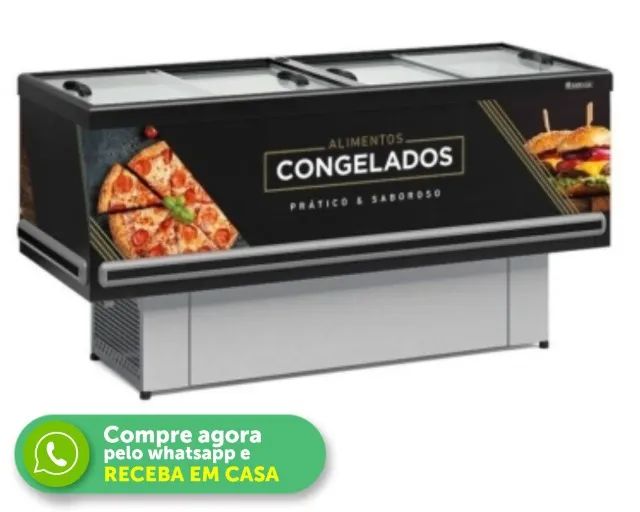Ilha de Congelados 2M Gelopar 127-220V Novo
